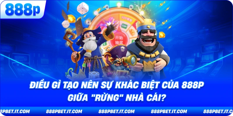 Điều Gì Tạo Nên Sự Khác Biệt Của 888P Giữa "Rừng" Nhà Cái?